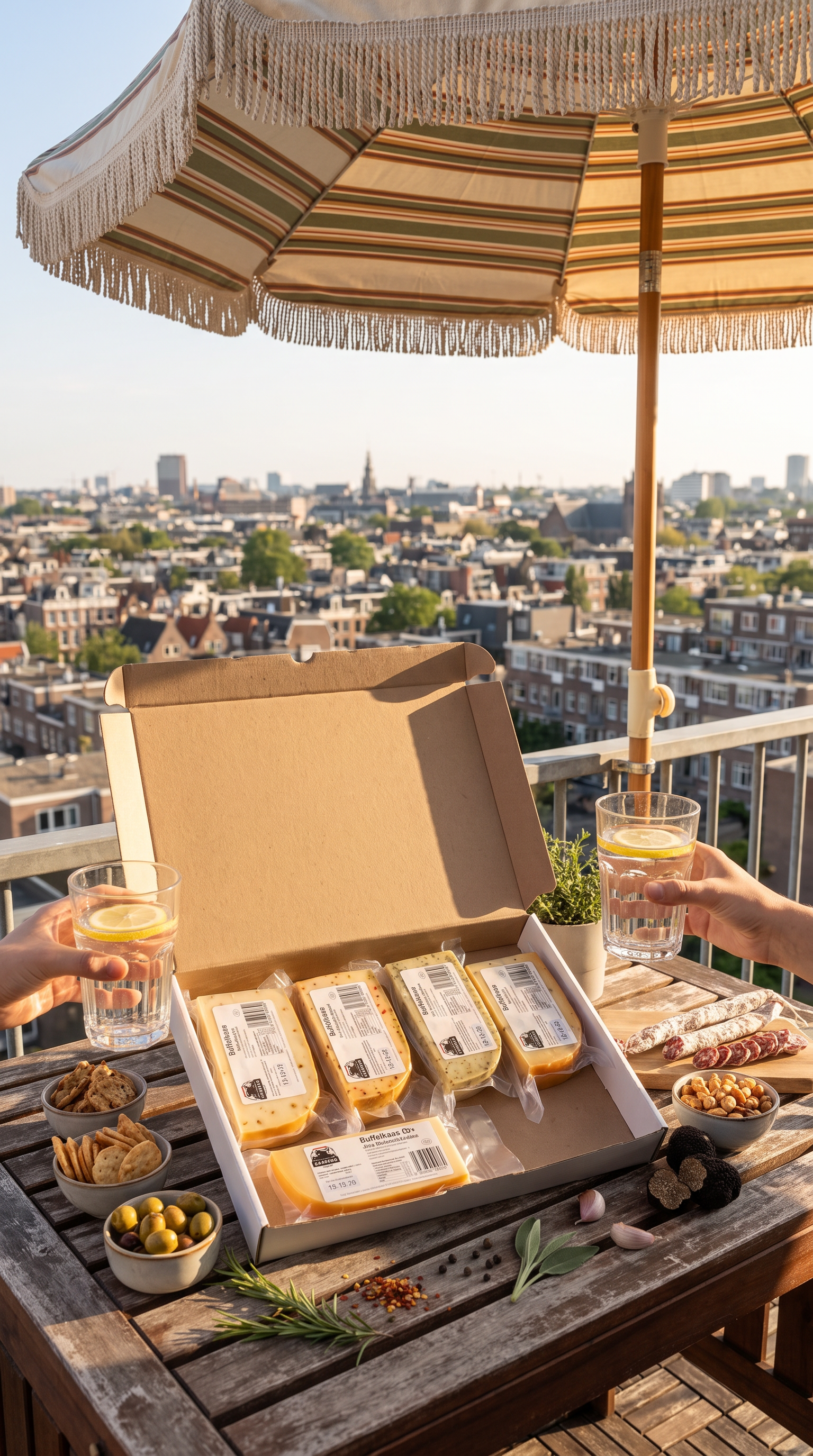 BUFFELKAAS BORRELBOX